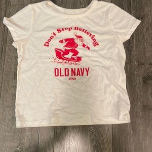 old navy kids christmas shirt